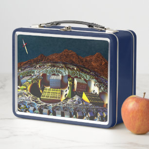 Lem Station Metall Lunch Box