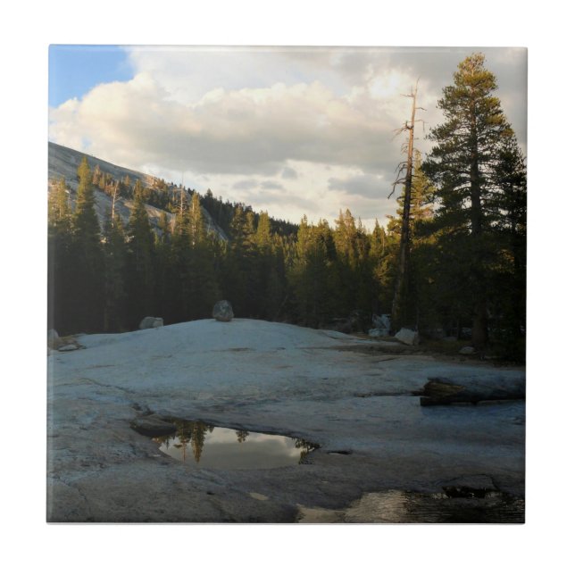 Lembert Dome in Tuolumne Meadows, Yosemite, CA Fliese (Vorderseite)
