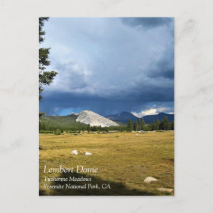 Lembert Dome in Tuolumne Meadows, Yosemite, CA Pos Postkarte