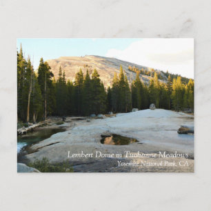 Lembert Dome in Tuolumne Meadows, Yosemite, CA Pos Postkarte
