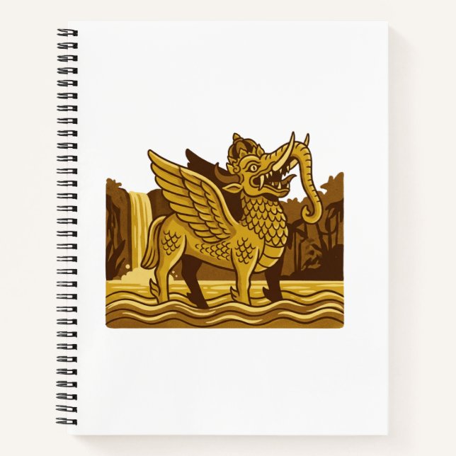 Lembuswana Notizbuch (Vorderseite)