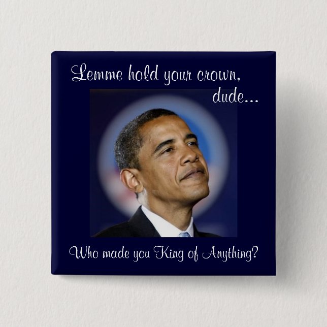 Lemme Griff Ihre Krone, Typ… Button (Vorderseite)