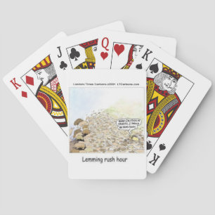 Lemmings Rush Hour Funny Spielkarten