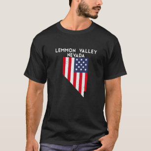 Lemmon Valley Nevada USA Staat America Travel Neva T-Shirt