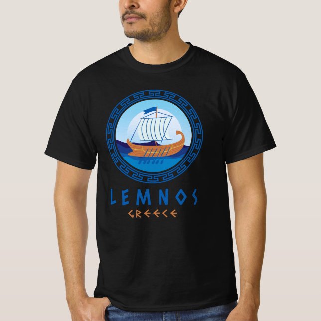 Lemnos, Griechenland T-Shirt (Vorderseite)