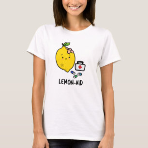 Lemon aid Funny First Aid Lemon Pun T-Shirt