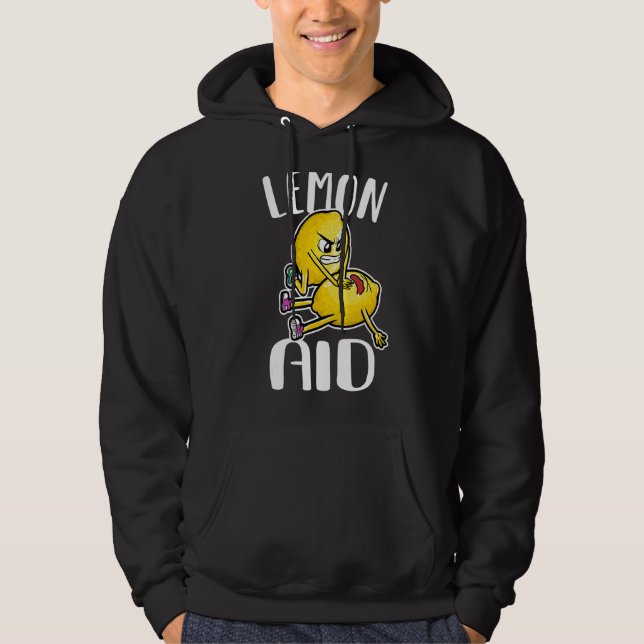 Lemon Aid Lemon Erste-Hilfe-Lemons Hoodie (Vorderseite)