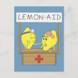 Lemon Aid Postkarte
