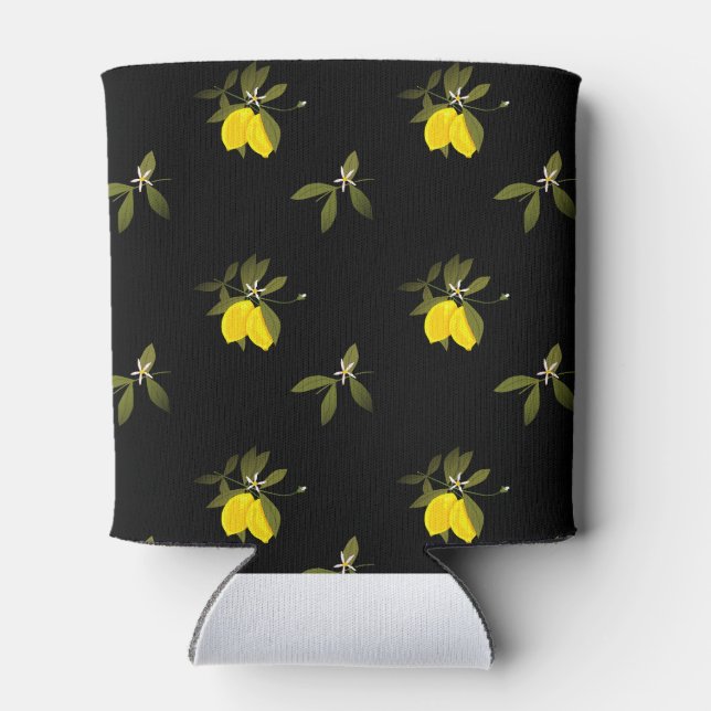 Lemon and flowers dosenkühler (Rückseite)