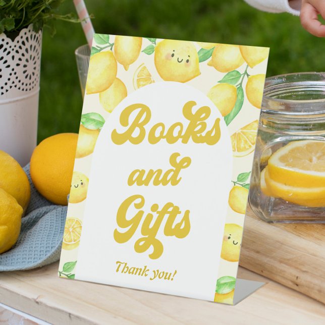 Lemon Baby Duschbücher und Geschenke Sockelschild (Von Creator hochgeladen)