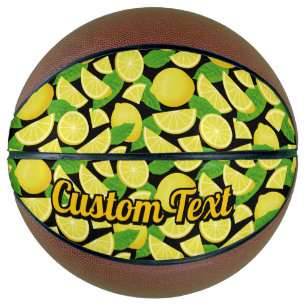 Lemon Background Basketball