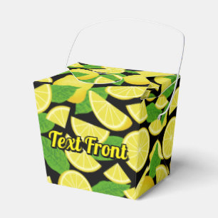 Lemon Background Geschenkschachtel