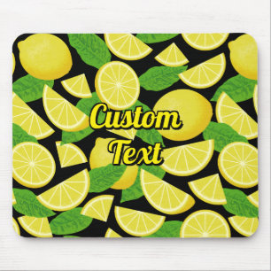 Lemon Background Mousepad