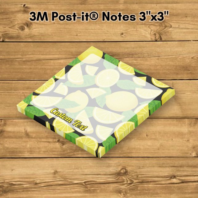 Lemon Background Post-it Klebezettel (Von Creator hochgeladen)