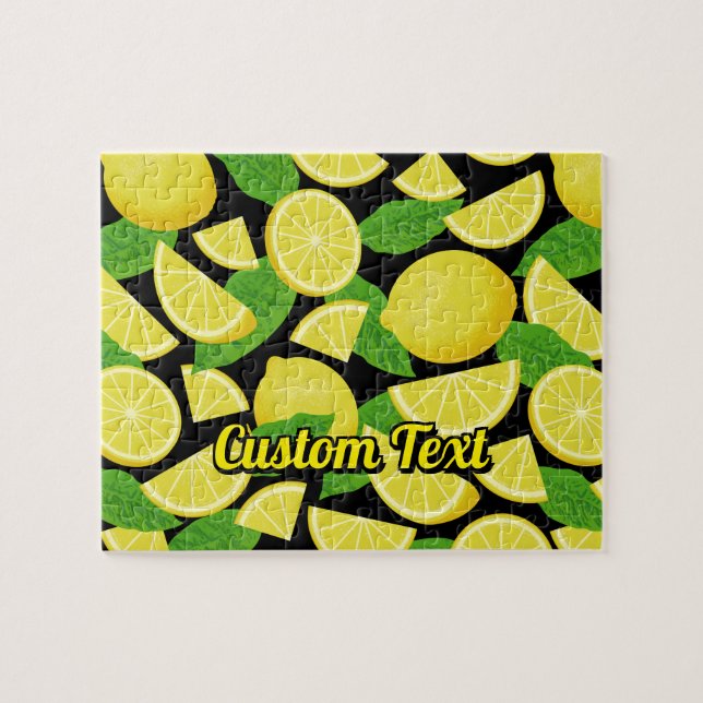 Lemon Background Puzzle (Horizontal)