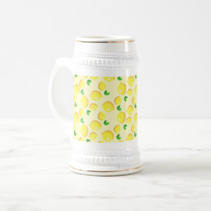 Lemon Beer Stein Bierglas