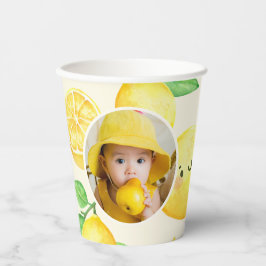 Lemon Birthday Pappbecher