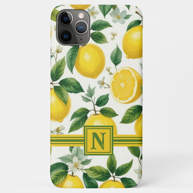 Lemon Bliss Case-Mate iPhone Hülle (Rückseite)