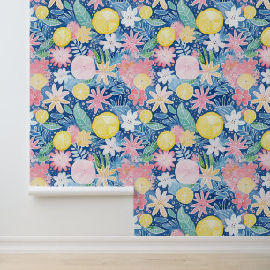 Lemon Blossom Pastels Tapete