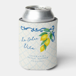 Lemon Blue La Dolce Vita Inspiriert Bridal Dosenkühler
