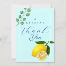 Lemon Blue Vielen Dank