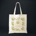 Lemon Botanical Tote Bag Tragetasche<br><div class="desc">Lemon Botanische Tote Tasche. Gönnen Sie Ihren Gästen einen durchdachten und funktionalen Halt mit der Lemon Floral Brautparty Tote Bag. Diese Tasche ist mit Aquarelllemonen und zarten Blumen geschmückt und zugleich stilvoll und vielseitig, was sie zum perfekten Gaumen oder Geschenk macht. Feiern Sie stilvoll und lass Ihren Gästen, mit etwas...</div>