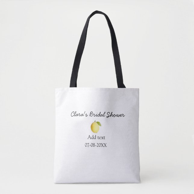 Lemon Brautparty modern schlicht und rustikal b (Vorderseite)
