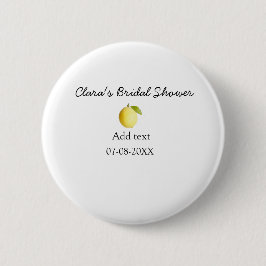 Lemon Brautparty modern schlicht und rustikal b Button