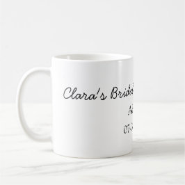 Lemon Brautparty modern schlicht und rustikal b Kaffeetasse