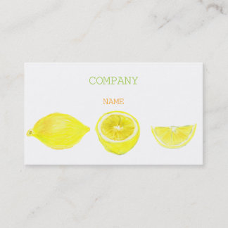 LEMON BUSINESSCARD VISITENKARTE