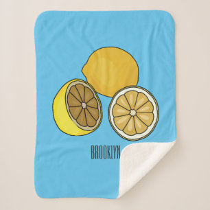 Lemon Cartoon Illustration Sherpadecke