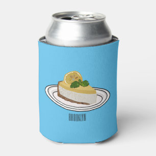 Lemon cheesecake Cartoon Illustration Dosenkühler