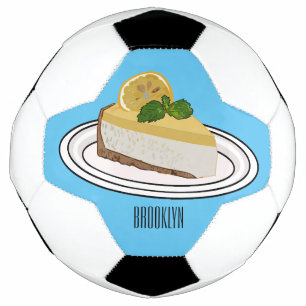 Lemon cheesecake Cartoon Illustration Fußball
