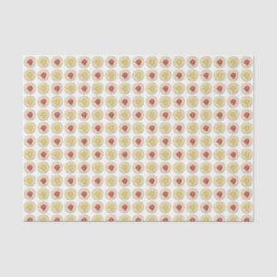 Lemon Cherry Danishs Frühstück süße Konditorei Seidenpapier