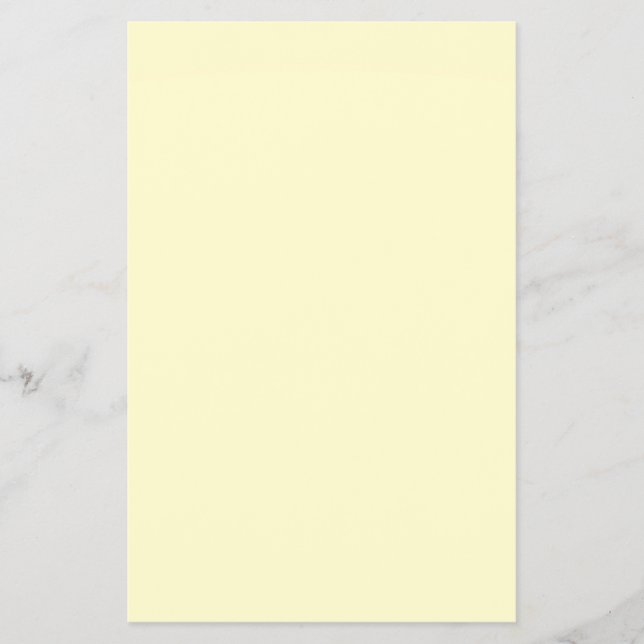 Lemon Chiffon Solid Color Flyer (Vorne)