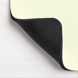 Lemon Chiffon Solid Color Mousepad