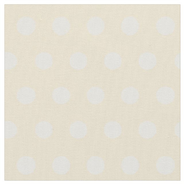 Lemon-Chiffongelbe Polka-Punkte Stoff (Nahaufnahme)