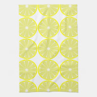 Lemon Citrus Retro Küchenhandtuchgeschenk