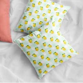 Lemon Citrus Sommer Geburtstag Kissen