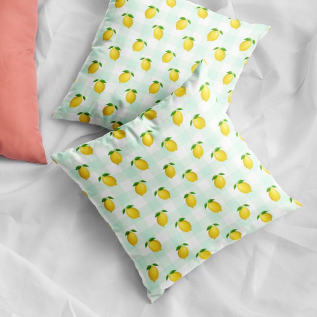Lemon Citrus Sommer Geburtstag Kissen (Von Creator hochgeladen)