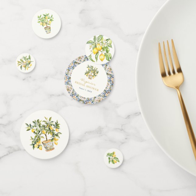 Lemon Confetti Konfetti (Gruppe)