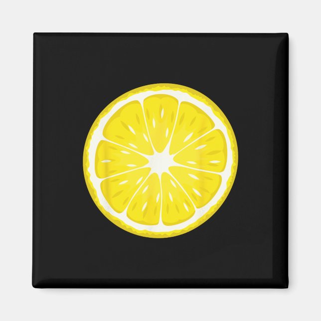 Lemon Costume Fruchtkostüm Halloween-Kostüm Magnet (Vorne)