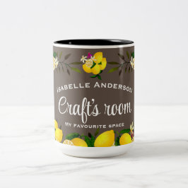 Lemon Craft Brown Zweifarbige Tasse