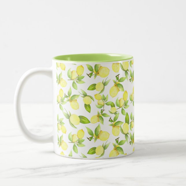 Lemon cup zweifarbige tasse (Links)