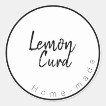 Lemon curd Label