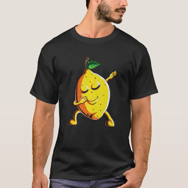 Lemon Dabbing Frucht Dab Lemon Frucht T-Shirt (Vorderseite)