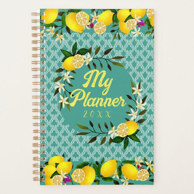 Lemon Days Motif Aqua Planer (Vorderseite)