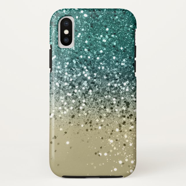 Lemon Drehung Beach Glitzer #1 Case-Mate iPhone Hülle (Rückseite)