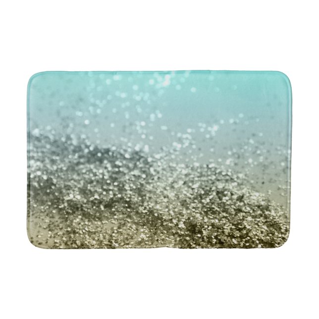 Lemon Drehung Beach Glitzer #3 Badematte (Vorderseite)