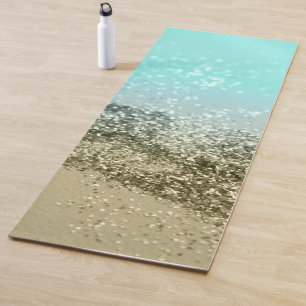 Lemon Drehung Beach Glitzer #3 Yogamatte